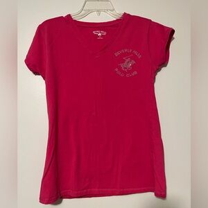 Beverly Hills Polo Club V-Neck Top